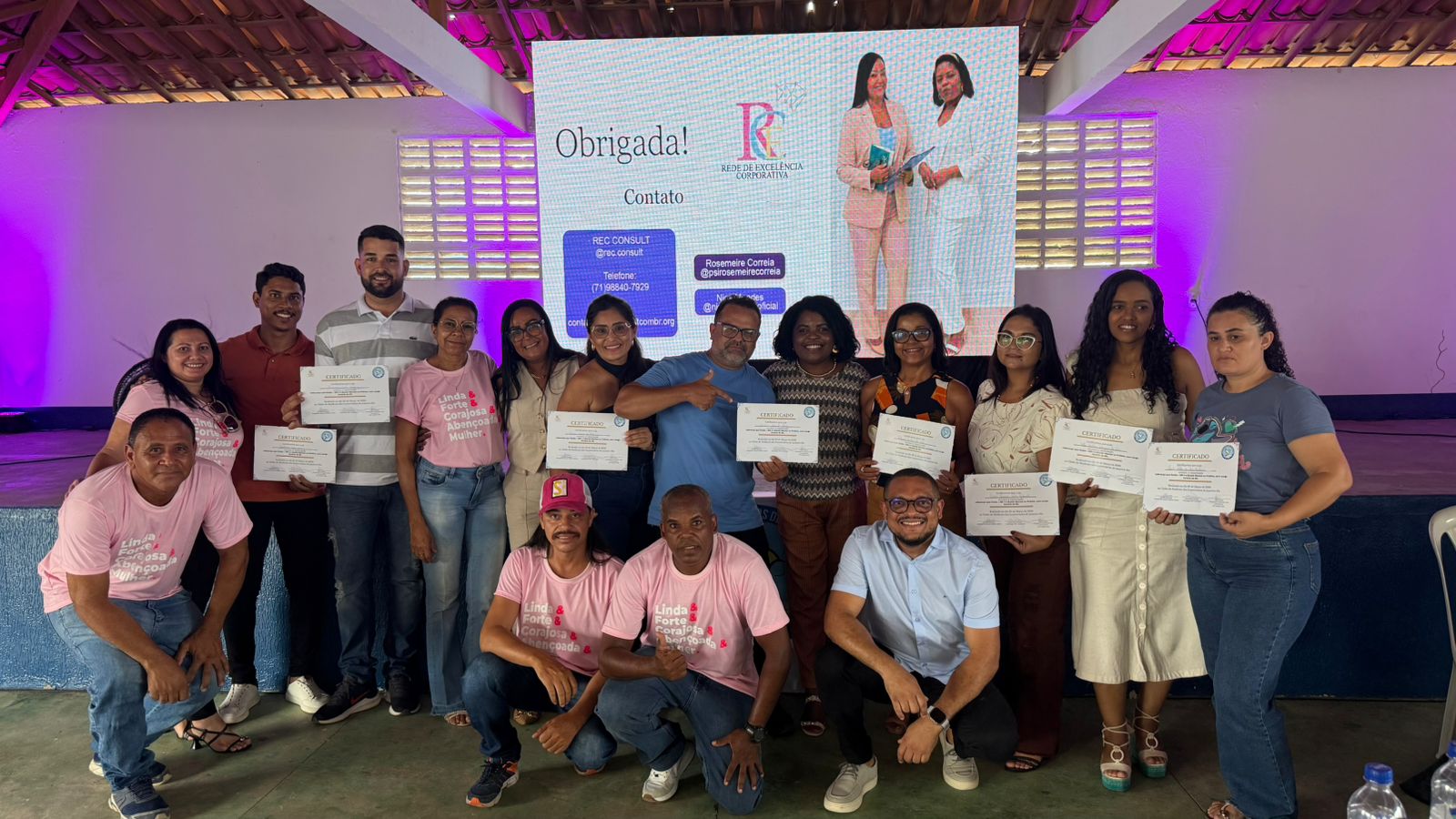 Sindicato dos Comerciários de Juazeiro promove curso sobre saúde mental e NR-1 e fortalece gestores em Juazeiro